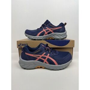 ASICS Womens Gel-Venture 9 Indigo Blue/Papaya Women's Size 6.5 Wide 1012B314-400